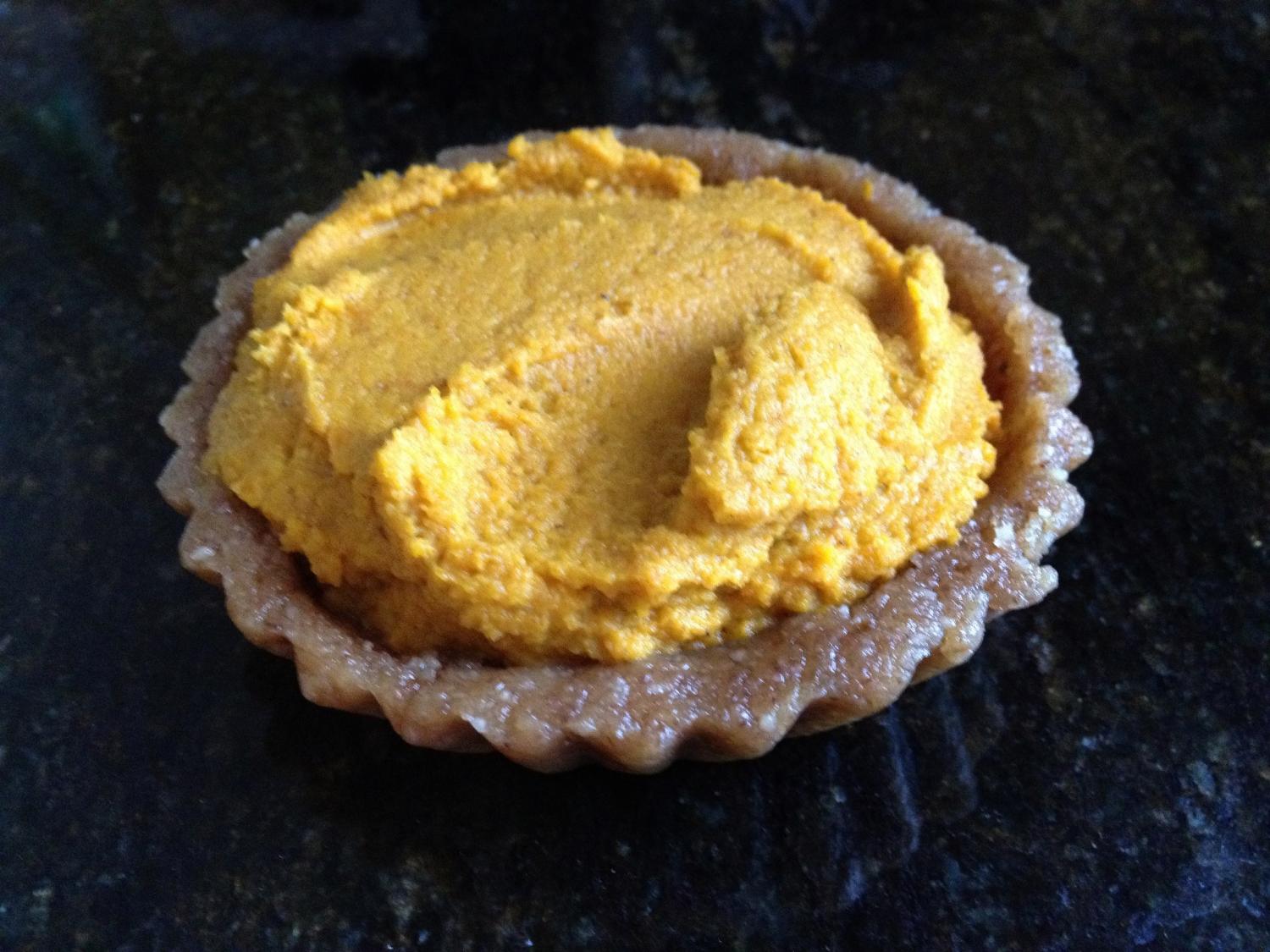 Pumpkin or Sweet Potato {Raw, Organic & Gluten Free Ingredients: Raw Pumpkin or Sweet Potato, Sea Salt Dates, Cinnamon, nutmeg}